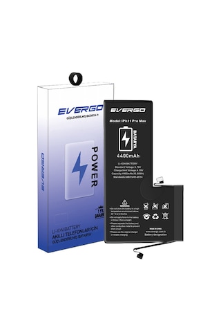 Appleıphone 11-pro-max Güçlendirilmiş Batarya Pil 4400 Mah everg