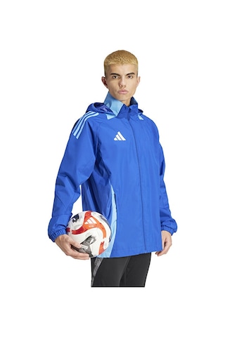 Adidas Tiro24 C Awjkt Erkek Futbol Antrenman Ceketi Ir7561 Mavi