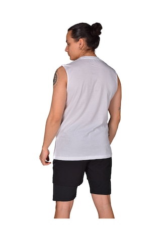 Joma Sprint-Beyaz Pamuklu Kolsuz Erkek Tshirt - 4231114 Beyaz