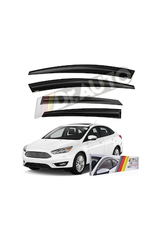 Ford Focus 3 Hb Sd 2012-2018 Arası Cam Rüzgarlığı 4lü