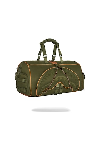 Sprayground Spec Ops Global Hawk Duffle Çanta %100 Polyester Spor Ve Seyahat Çantası Ayakkabı Bölmeli Yeşil