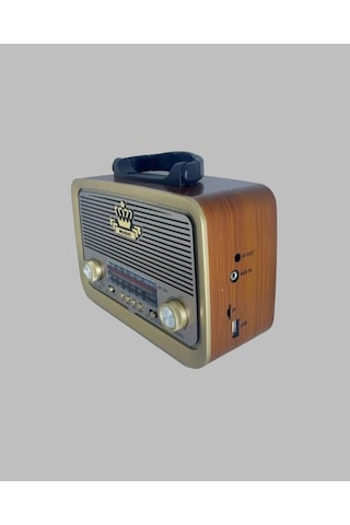 Bay Nostalji Bluetooth Radyo Fm Am Sw Ahşap Eskitme Tasarım Yeni Nesil Najmaddin 07419511