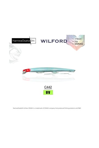 Nanıwaosakashı Wılford 175mm 32g Sınkıng C442