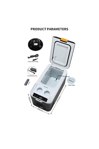 Icepeak Rega Kompresörlü Buzluk 28 Litre Siyah
