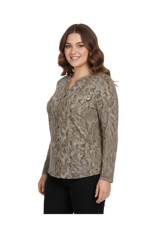 Wearon Kadın Yumoş Düğmeli Modelli Bluz Bgl-st05133 Bej
