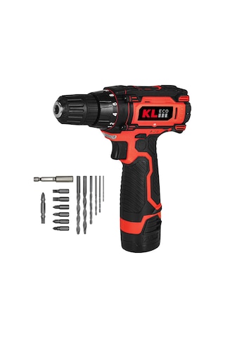 Kleco KE2213NM-DB 12V 1.3 Ah Li-ion Çift Akülü Vidalama