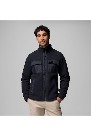Columbia Juniper Peak Fermuarlı Erkek Polar Ceket 2131471011 Siyah