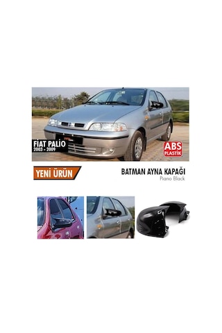 Fiat Palio Yarasa Ayna Kapağı Batman Parlak Siyah Piano Black