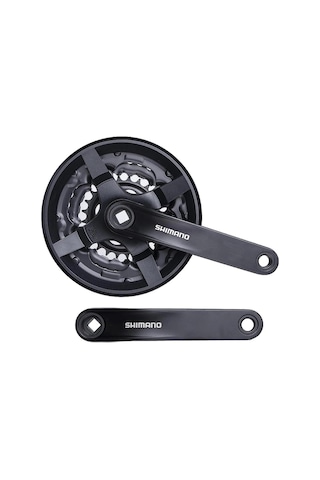 Shimano Tourney Fc-ty301 Aynakol Siyah 42-34-24 175mm Kutusuz