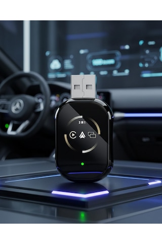 Nrzsnt Kablosuz Carplay Ve Android Auto Adaptörü Tak Çalıştır Kullanım Diğer