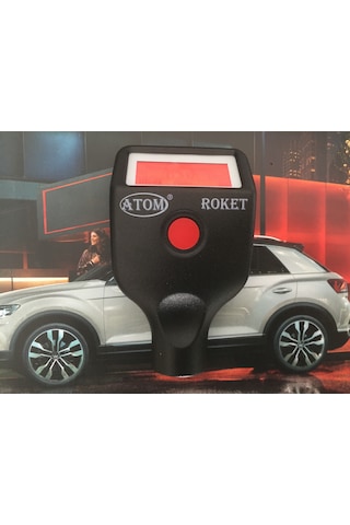Atom Roket Türkçe Yazılı Renkli Sesli Uyarı Verir Boyalı Değişen N11.14