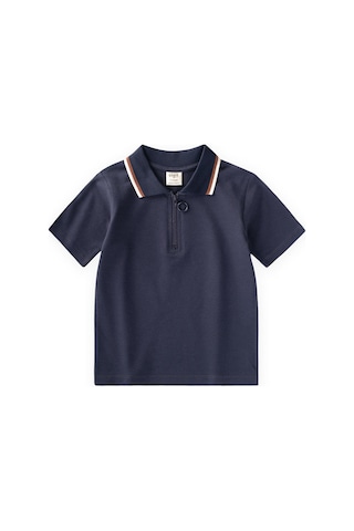 Cigit Polo Yaka T-shirt 2-10 Yaş Lacivert
