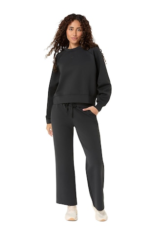 Asics Nagino Refined Texture Sweat Flare Kadın Siyah Koşu Eşofman Altı 2032d371-001