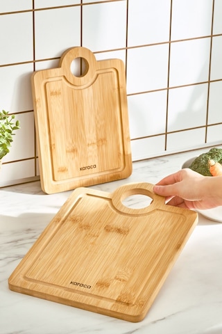 Karaca Alis Bamboo 2'li Pro Kesme Tahtası