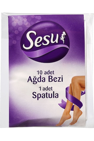 3 Adet Sesu Ağda Bezi 10'lu