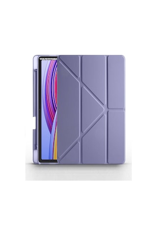 Xiaomi Redmi Pad Pro 12.1 Uyumlu Kalem Bölmeli Standlı Kılıf + Ekran Koruyucu + Kalem 3'lü Set Kılıf