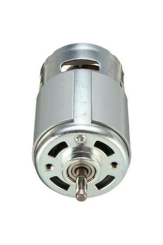 Rs 775 Dc Motor Rulmanlı 12-36 Volt 15000 Rpm Şarjlı Matkap Cnc Motoru