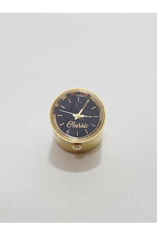 Classic Antika Kağıt Ağırlığı Kurmalı Masa Saati 31mm Çok Renkli