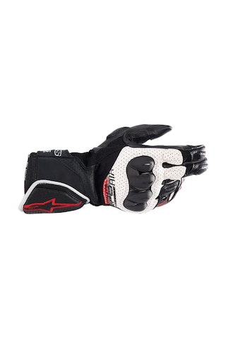 Alpinestars Sp-8 V3 Airflow Korumalı Motosiklet Eldiveni Siyah Beyaz Kırmızı