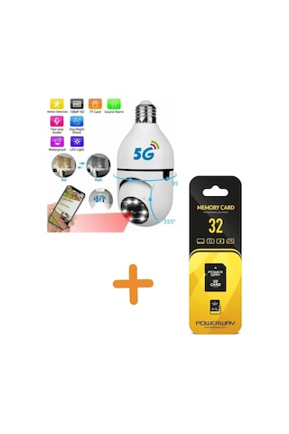 Ampül Güvenlik Kamerası Bebek, Pet, Yaşlı, Hasta, Bakıcı İzleme