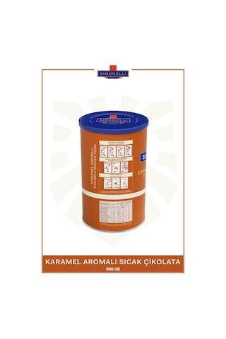Simonelli Karamel Aromalı Sıcak Çikolata İçecek Tozu 900 G
