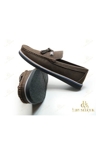 Loafer Nubuk Kahve Kahve Nubuk