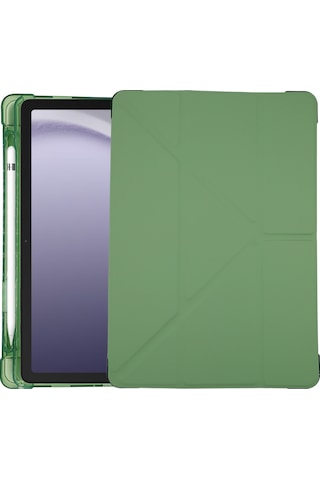 Samsung Uyumlu Galaxy Tab A9 Plus 11.0 İnç Sm x210 Standlı Smart Tablet Kılıfı Kılıf