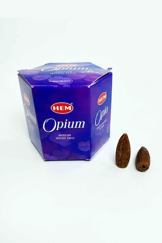 Tedar 10 Adet Geri Akış Backflow Şelale Tütsü Konisi Tütsü Back Opium Gül Najmaddin