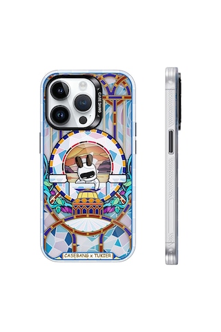 Apple Uyumlu iPhone 14 Pro Kılıf Magsafe Şarj Özellikli Benks Casebang Memory & Meditation Kapak