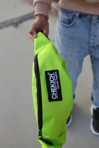 Chekich Cnt002 - Keten Erkek Çapraz Çantası Yesıl