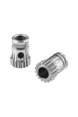 Dianziye 3d Yazıcı Bmg İki Tekerlekli Ekstrüzyon Dişlisi Talaşsız - Geliştirilmiş Versiyon, Hassas Ve Sabit Ekstrüzyon, 1.75mm Filament Uyumlu, Tek Adet