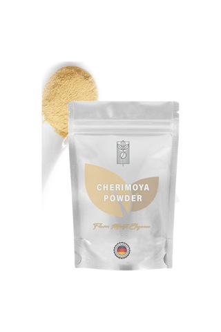 Organik Çerimoya Meyvesi Tozu 50g, Premium Cherimoya Powder, Organik Vegan Katkısız