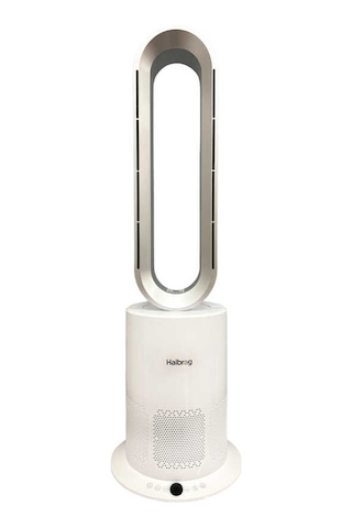 Haibrag Tp-09 Pro 4 Ü 1 Arada Isıtma, Soğutma, Hepa Filtre & Hava Temizleme Kanatsız Zemin Tipi Fan Beyaz