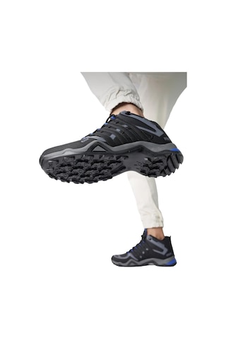 Erkek Kışlık Trekking Spor Bot Siyah Sax-siyah Sax Çok Renkli