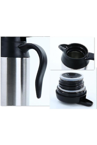 Glad Elektrikli Su Isıtıcısı Araba İçin 750ml 12v Araba Van Kamyon Seyahat Kamp Açık Hava 120wby Diğer