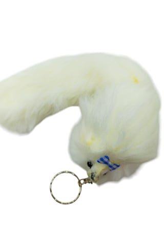 Kürklü Hayvan Peluş Anahtarlık