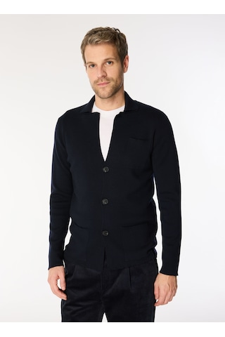 Alpha Studio Lacivert Erkek %100 Yün Slim Fit Ceket Au-7070n Jacket/coat