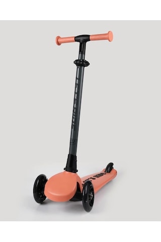 Let's Be Child Let's Ride Two Işıklı Katlanabilir 3 Tekerlekli Scooter Somon