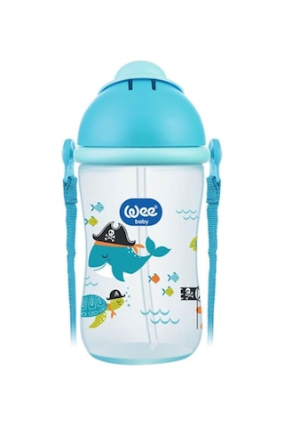 Wee Baby Pipetli Bardak 380 ML 171 Mavi