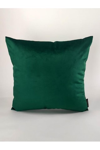 Mrs.Gugar Zümrüt Yeşili Kare Kırlent Kılıfı