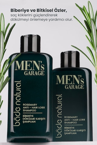 Men's Garage Biberiye Dökülme Karşıtı Şampuan 300 Ml
