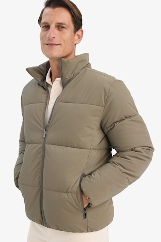 Defacto Regular Fit Dik Yaka Fermuarlı Su Geçirmez Mont F0307ax25wnkh401 Haki