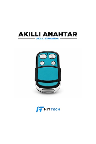 Akıllı Kodlanabilir Otopark Bariyer Garaj Kepenk Kumandası 433 Mhz 4 Tuşlu 1 Adet