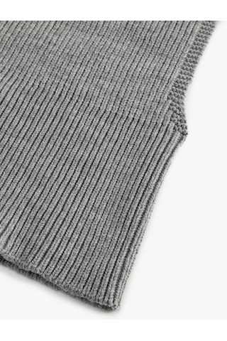 Koton Basic Balaklava Kar Maskesi Gri 5wam50099aa Gri