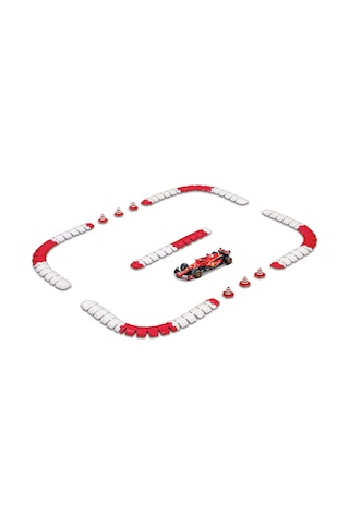 1/41 Die-cast Ferrari Sf-24 Uzaktan Kumandalı Araba Ve Pist Seti Renkli