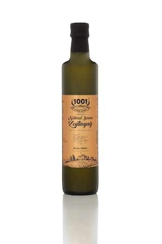 1001 Çiftliği Natural Sızma Soğuk Sıkım Zeytinyağı 500ml
