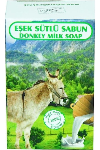 Saba Kostiksiz Katı Eşek Sütü Sabunu 125 G