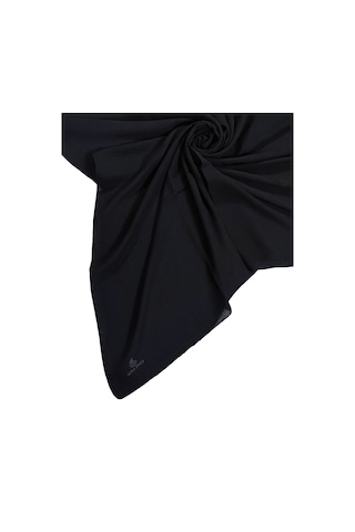 Mısırlı Eşarpları Tesettür Giyim Aerobin Jazz Kadın Eşarp 140x140 Cm - 140x140 Cm, Siyah