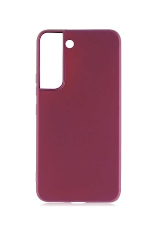 Zore Galaxy Uyumlu S22 Kılıf Msra Premier Silikon Kapak - Saks Mavi Saks Mavi