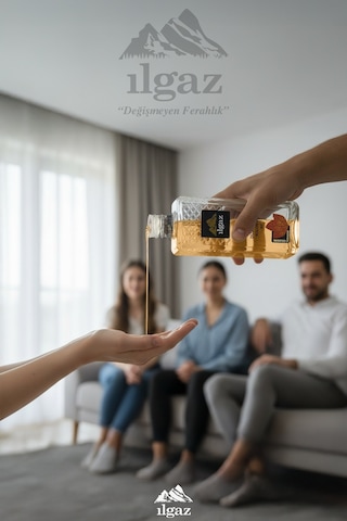 Ilgaz Elegance Series 80 Derece Düzce Tütün Kolonyası 400 ML